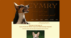 Desktop Screenshot of cymrywelshdog.com